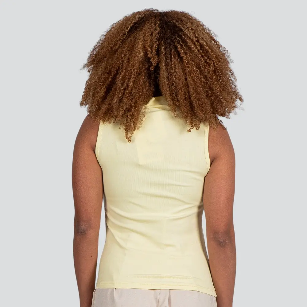 Regata Feminina Alça Larga Gola Alta .YS2767