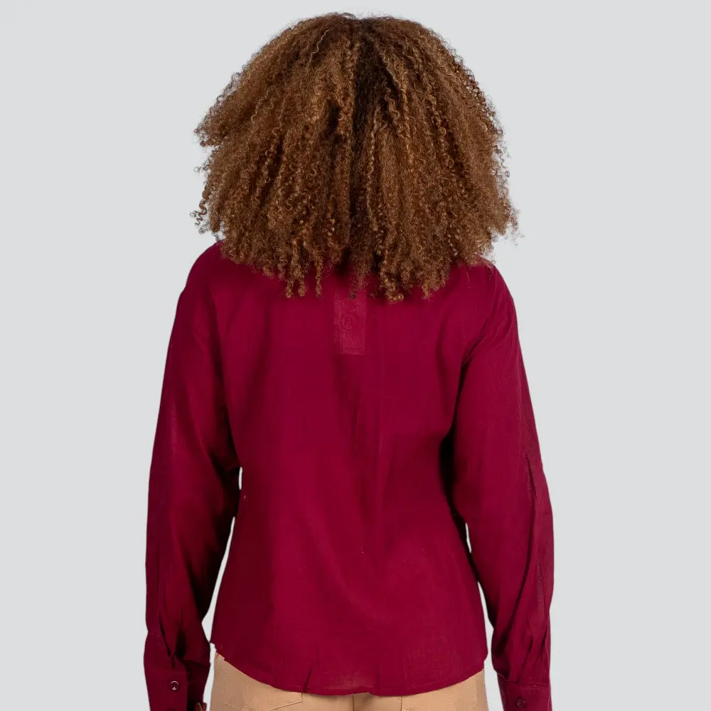 Camisa Feminina Manga Longa Laise .TY2501418C