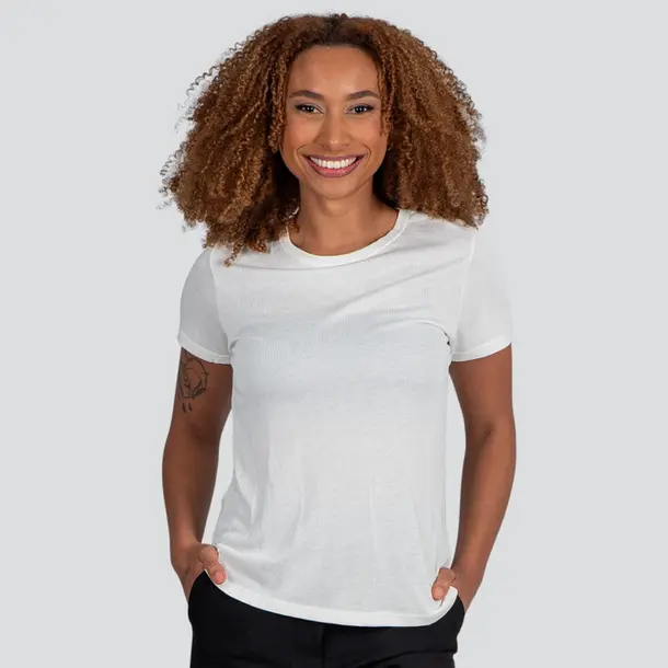 Blusa Feminina Manga Curta Viscolinho Tricot .91515