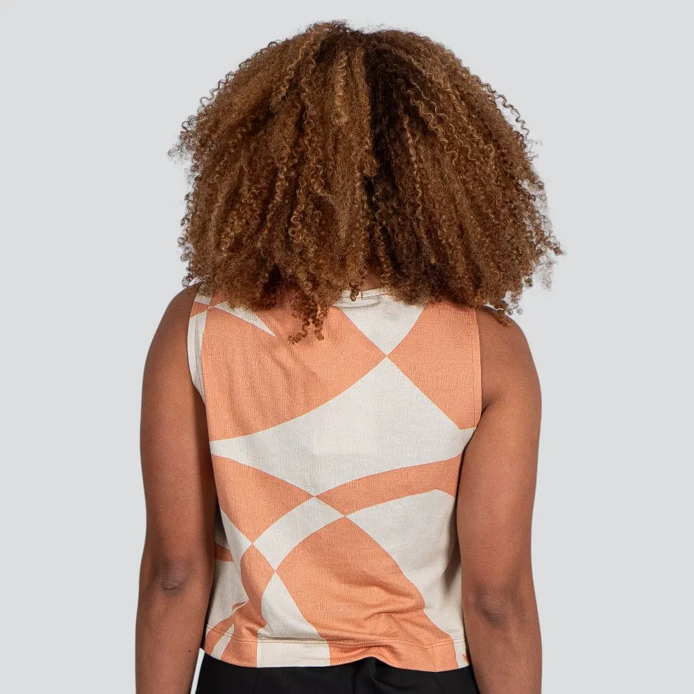 Regata Feminina Alça Larga Estampada .E15645