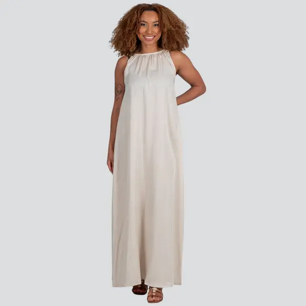 Vestido Feminino Longo Twill .E15619