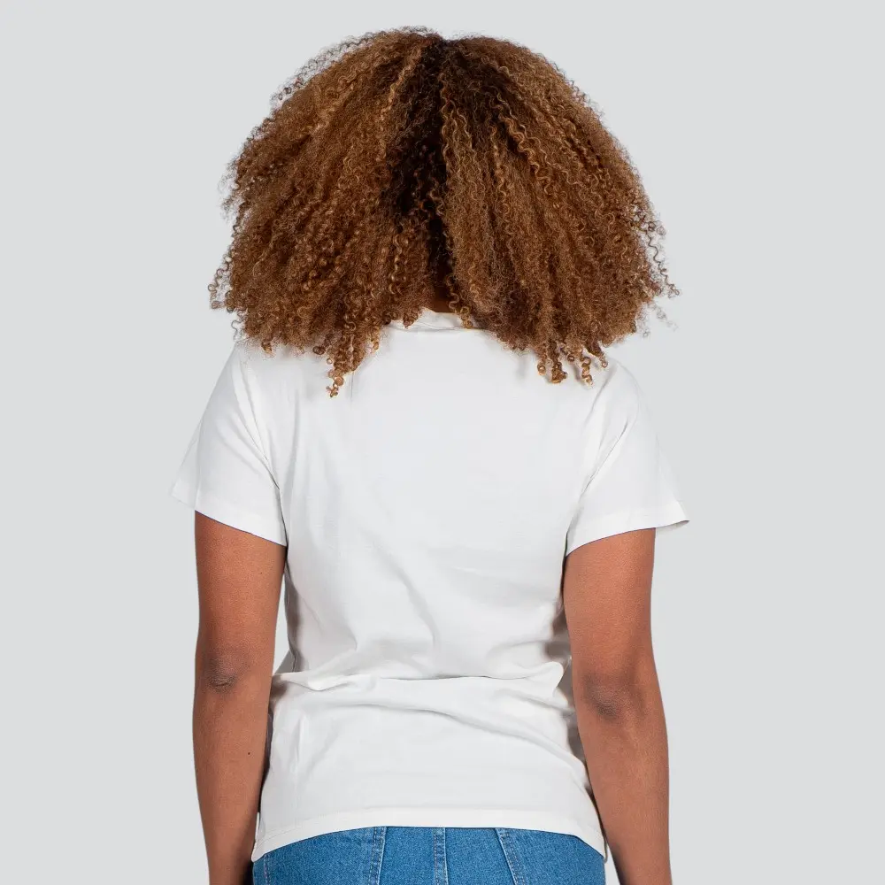 Blusa Feminina Manga Curta Gola Com Estampa .YS3169