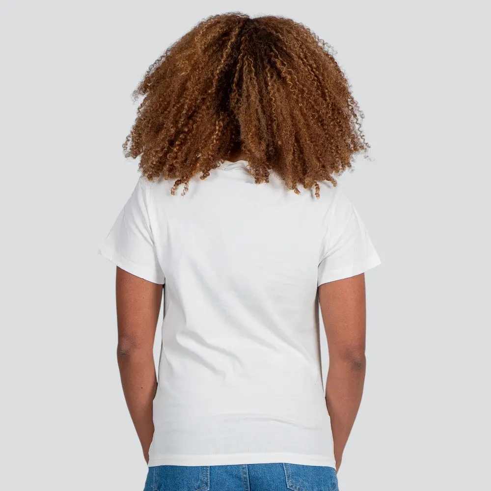 Blusa Feminina Manga Curta Gola Com Estampa .YS3169