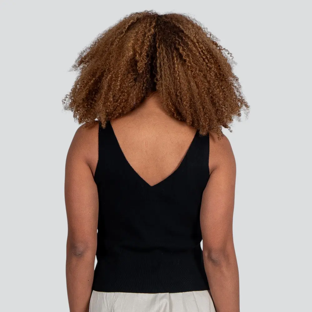 Regata Feminina Alça Média Tricô Modal .E2409283C