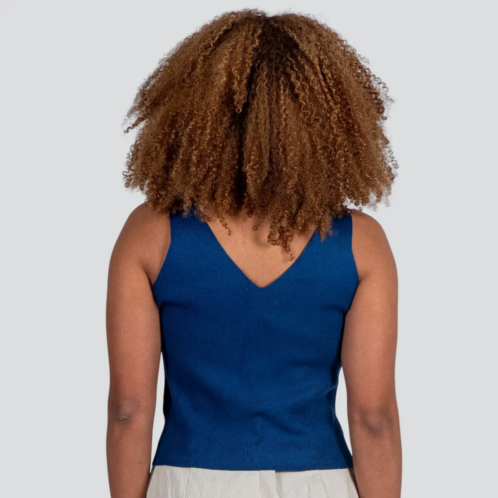 Regata Feminina Alça Média Tricô Modal .E2409283C