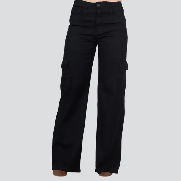 Calça Sarja Feminina Wide .0085153