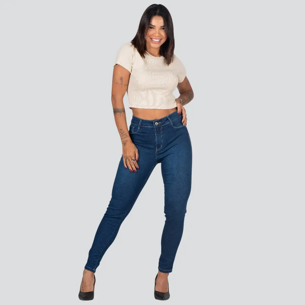 Calça Jeans Feminina Skinny .2788