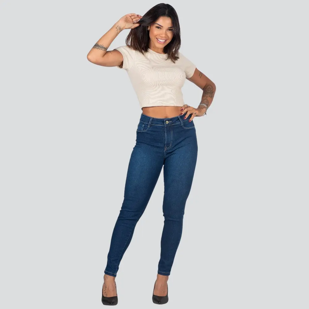 Calça Jeans Feminina Skinny .2788