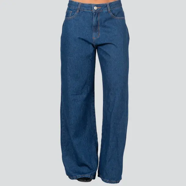 Calça Jeans Feminina Wide Leg .8762