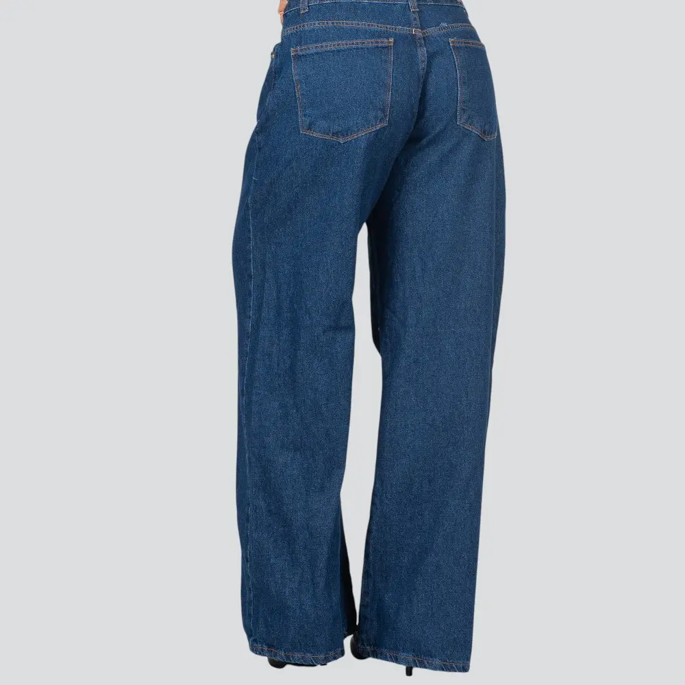 Calça Jeans Feminina Wide Leg .8762