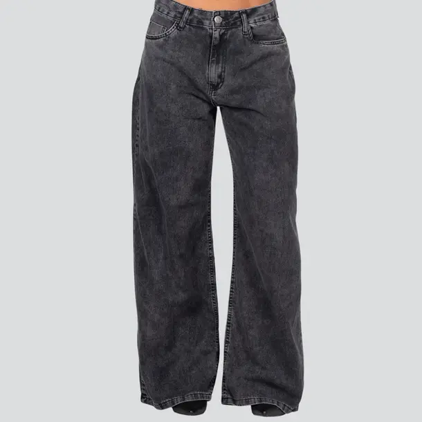 Calça Jeans Feminina Wide Leg .8821