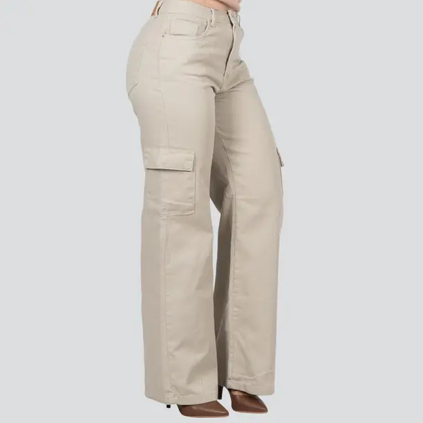 Calça Sarja Feminina Wide .0085152