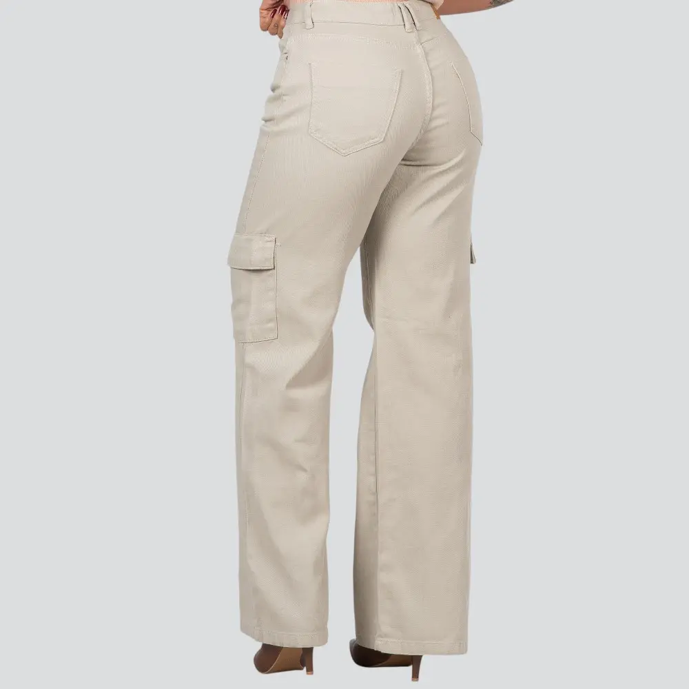 Calça Sarja Feminina Wide .0085152