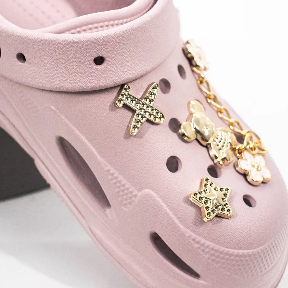 Babuche Feminina Com Pingentes Decorativos .AL57