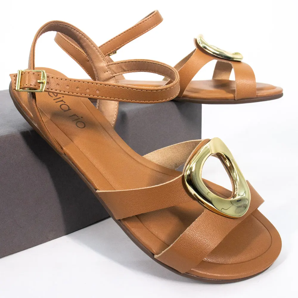 Sandália Rasteira Feminina  Beira Rio .8367872