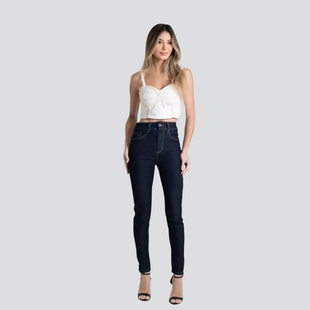 Calça Jeans Feminina Skinny .267484