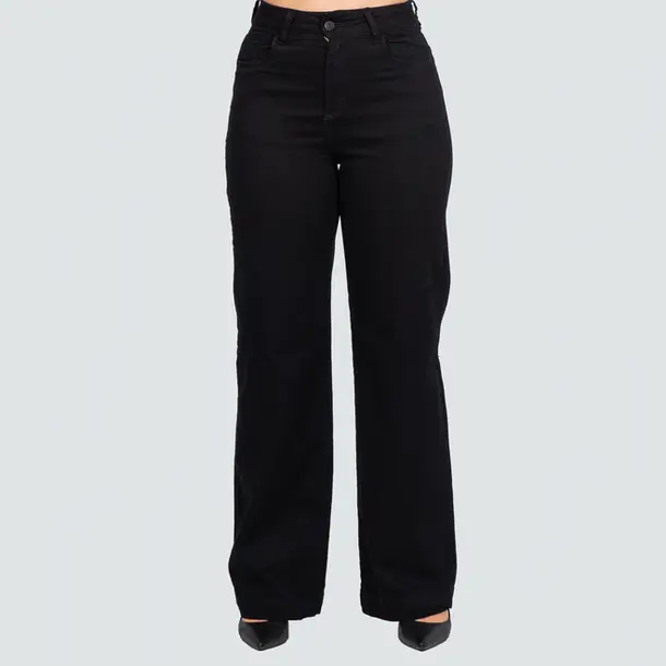 Calça Sarja Feminina Wide .275028