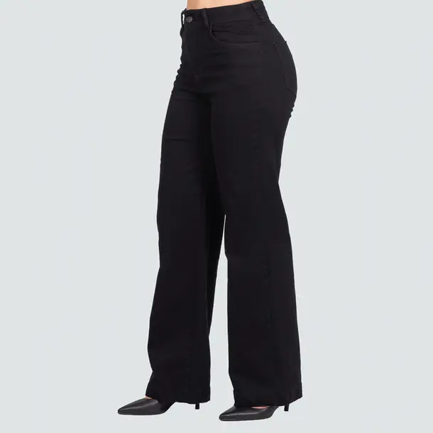 Calça Sarja Feminina Wide .275028