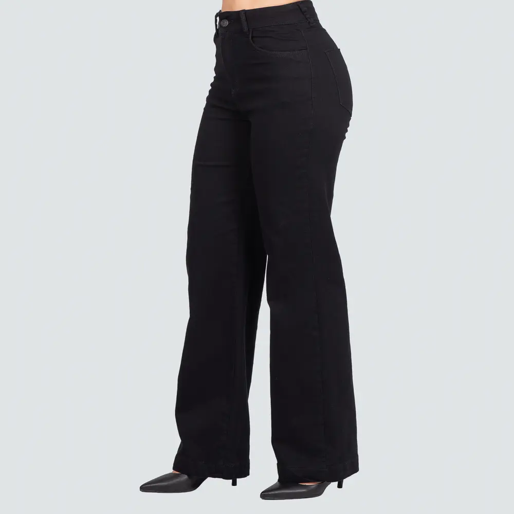 Calça Sarja Feminina Wide .275028