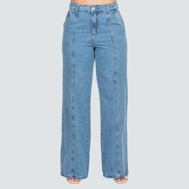 Calça Jeans Feminina Wide .280509