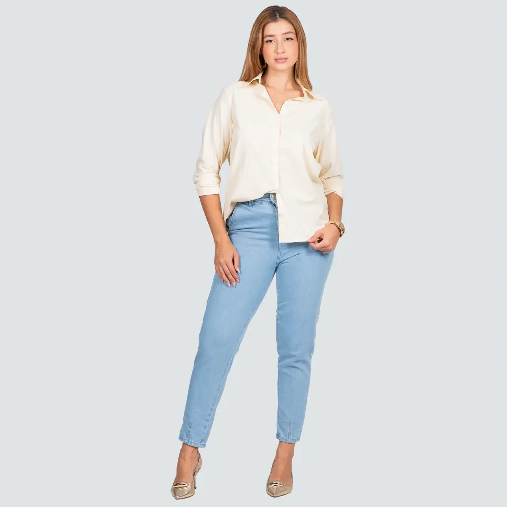 Calça Jeans Feminina Mom .278597