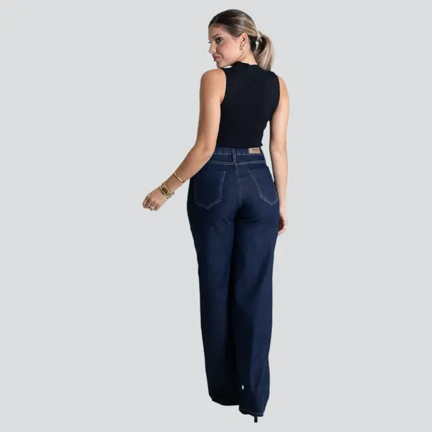 Calça Jeans Feminina Wide .279916