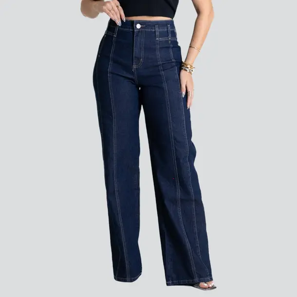 Calça Jeans Feminina Wide .279916