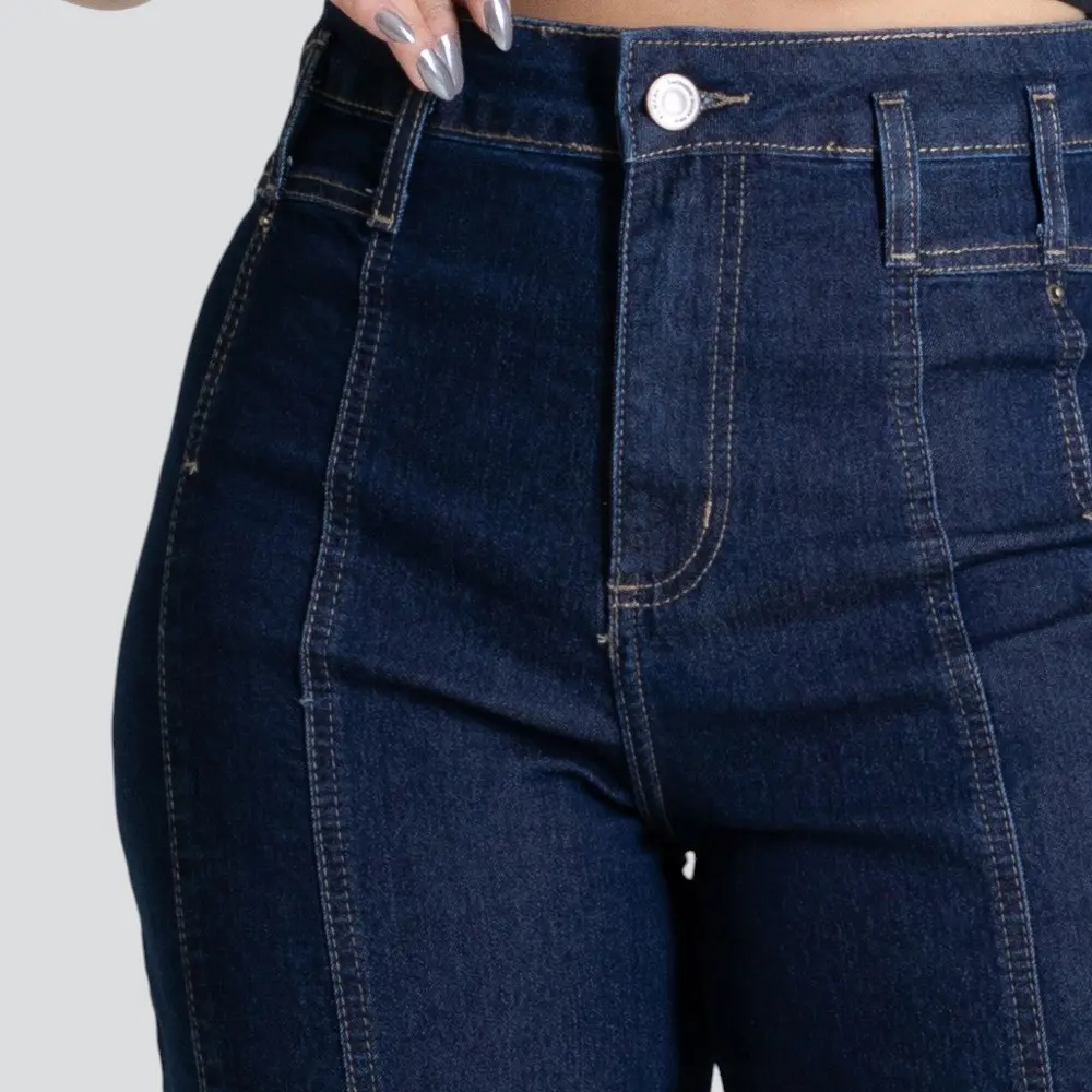 Calça Jeans Feminina Wide .279916