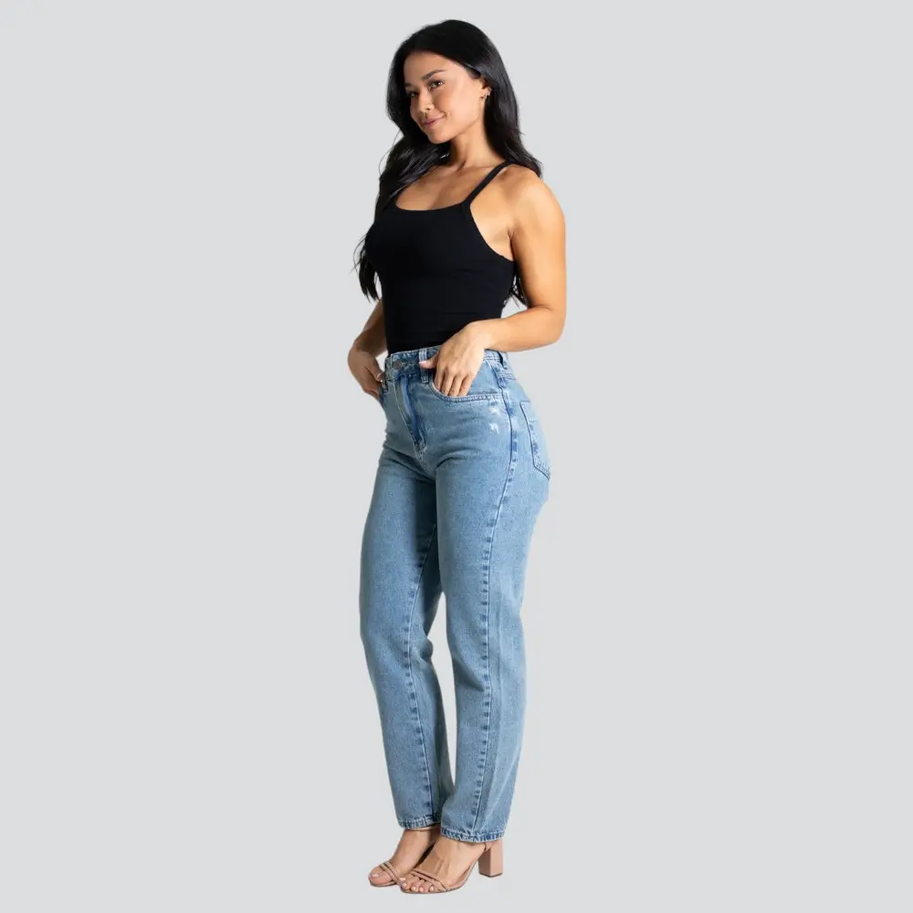 Calça Jeans Feminina Mom .280164