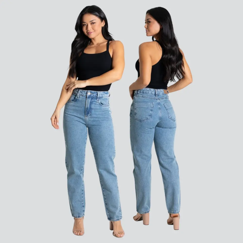Calça Jeans Feminina Mom .280164