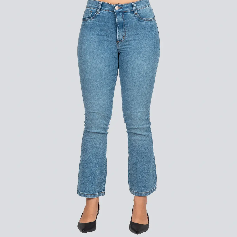 Calça Jeans Feminina Cigarrete .281117
