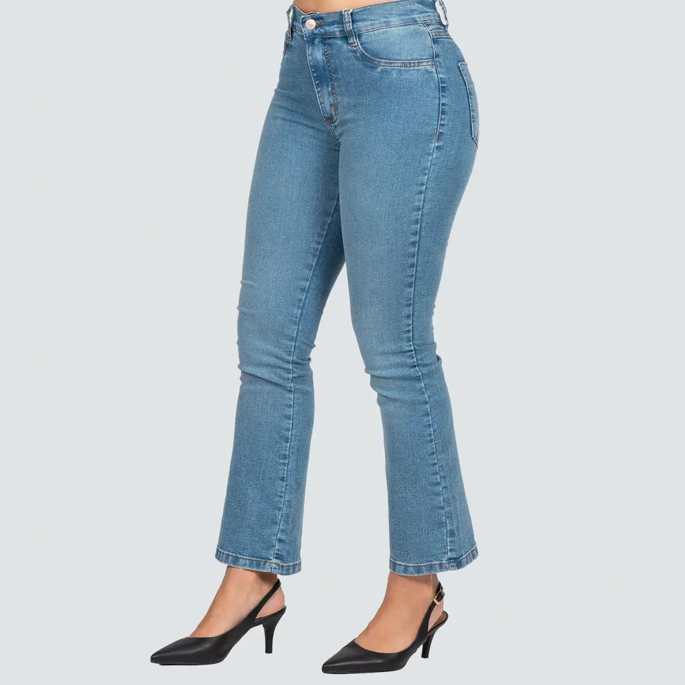 Calça Jeans Feminina Cigarrete .281117