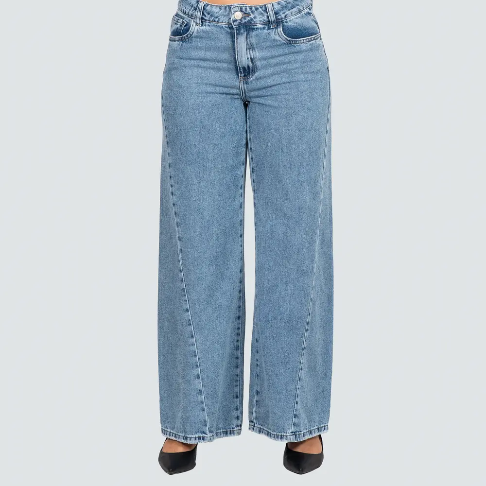 Calça Jeans Feminina Wide .281018