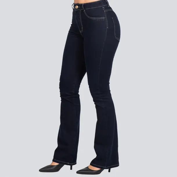 Calça Jeans Feminina Boot Cut .281227