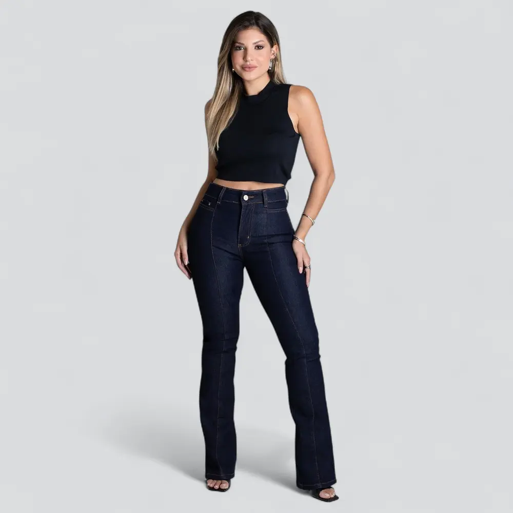 Calça Jeans Feminina Flare .279068