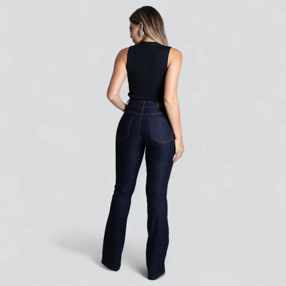 Calça Jeans Feminina Flare .279068