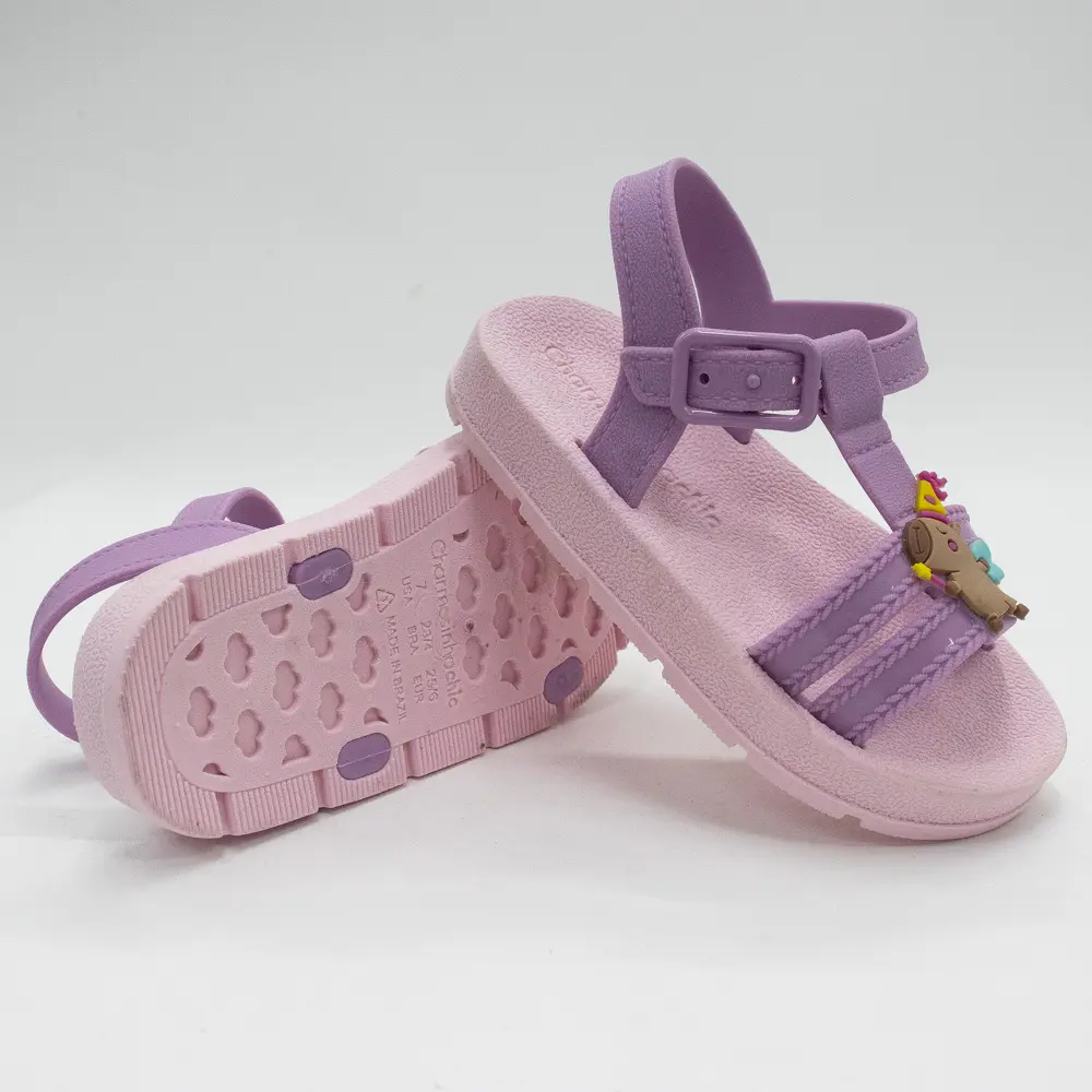 Sandália Bebê Menina Capivara Conforto .2242