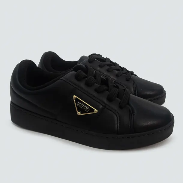 Tênis Casual Feminino Vizzano Plataforma .12141069.29568 Napa Preto