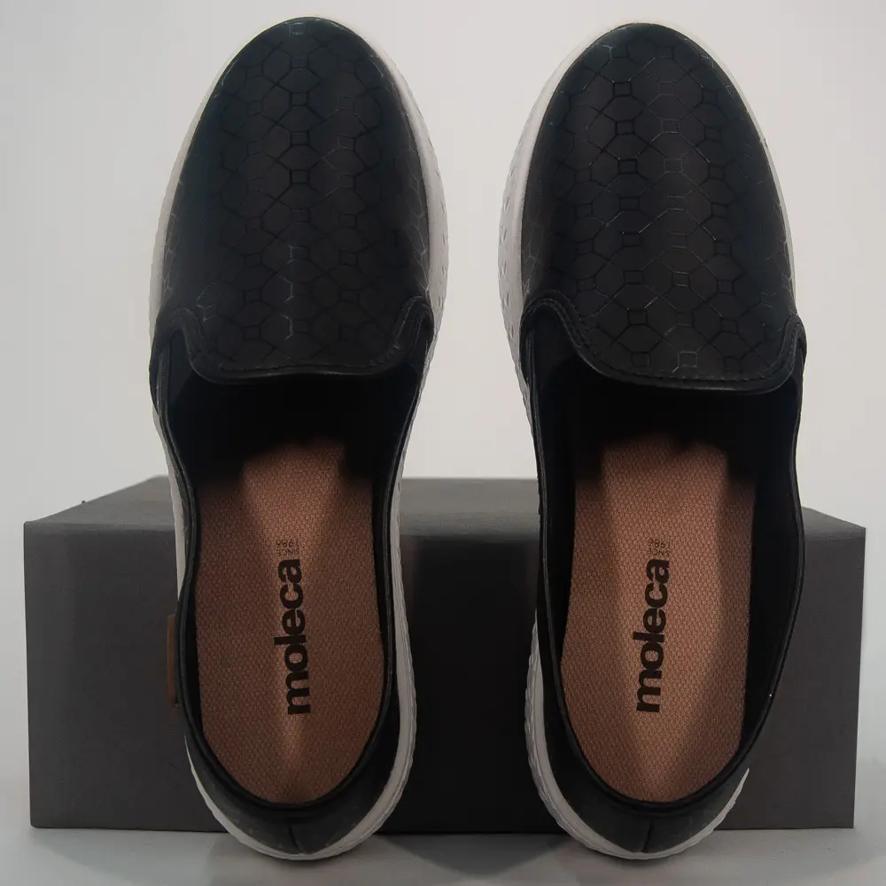 Tênis Casual Slip On Feminino Moleca .5712304.28270