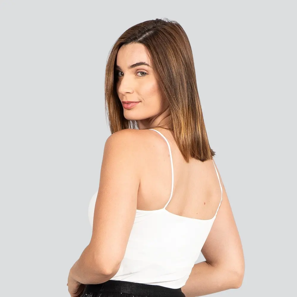 Body Feminino Alça Fina Poliamida .ZW235