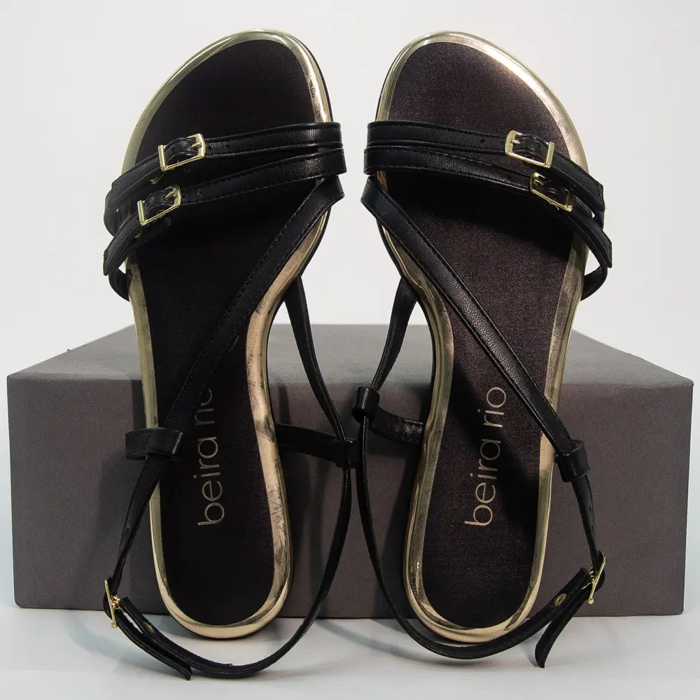 Sandália Rasteira Feminina Beira Rio .8367664