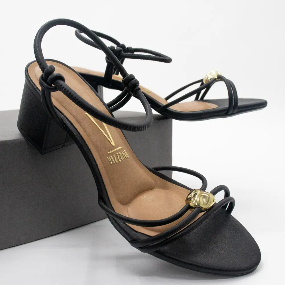 Sandália Feminina Vizzano Salto Médio .62911192