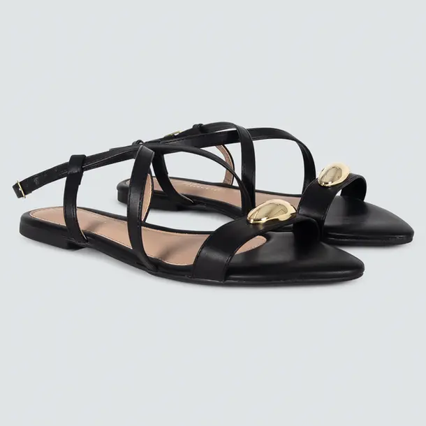 Sandália Feminina Rasteira .SD257.15