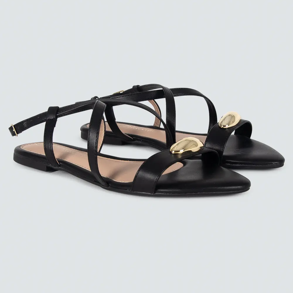 Sandália Feminina Rasteira .SD257.15