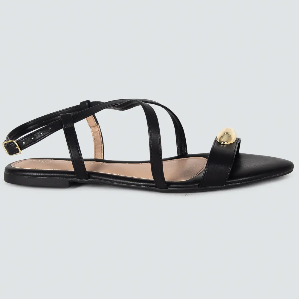 Sandália Feminina Rasteira .SD257.15
