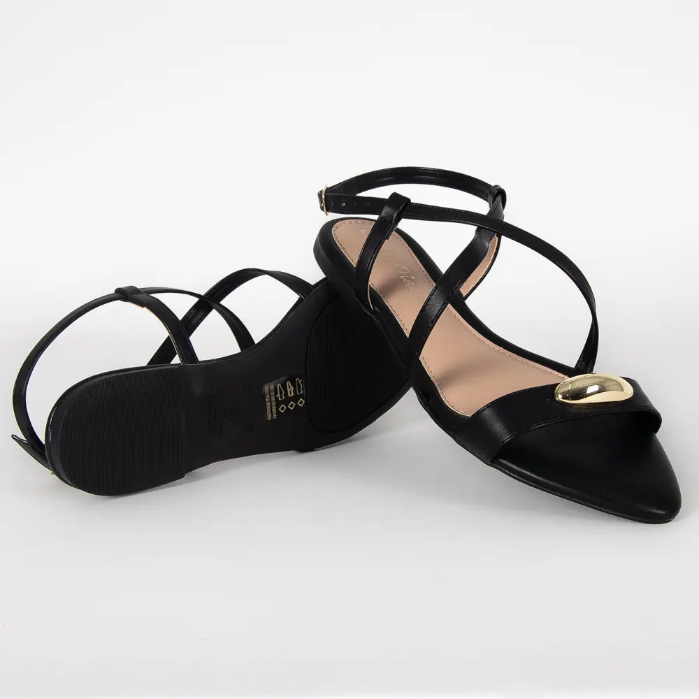 Sandália Feminina Rasteira .SD257.15