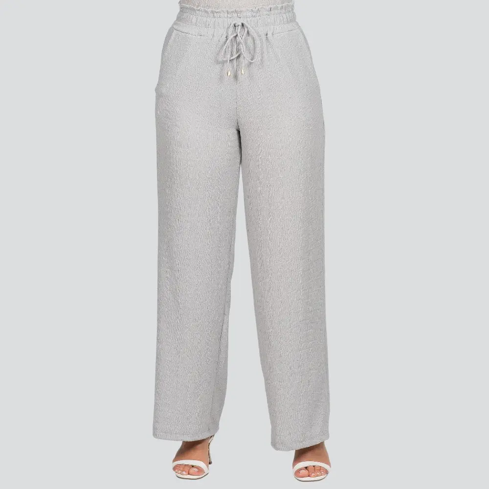 Calça Feminina Pantalona Malha Ondulê .3000905