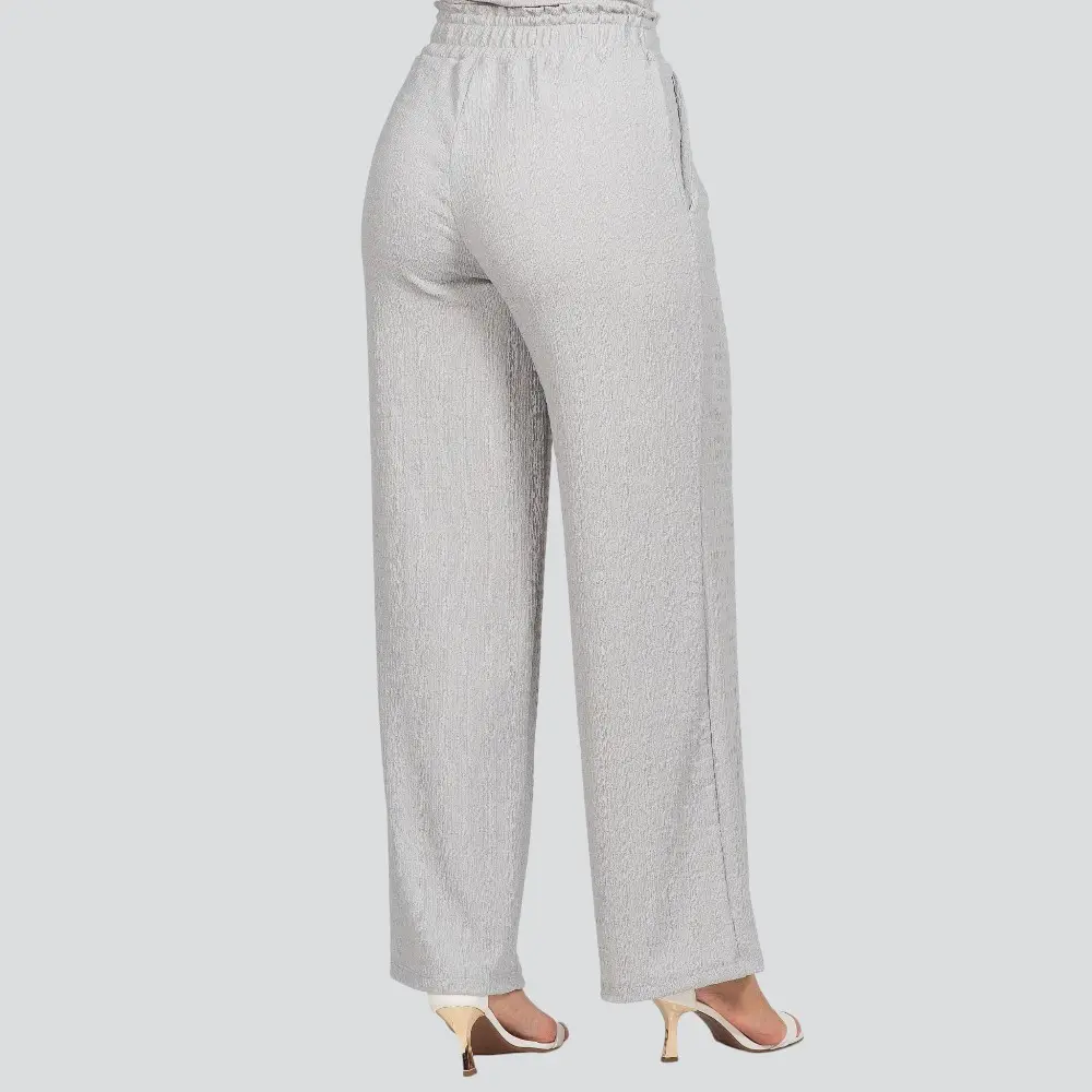 Calça Feminina Pantalona Malha Ondulê .3000905