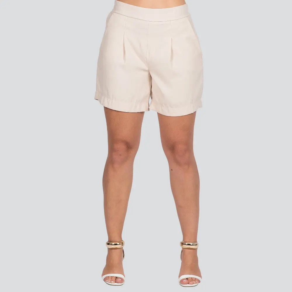 Shorts Feminino Alfaiataria com Elástico no Cós .5001465