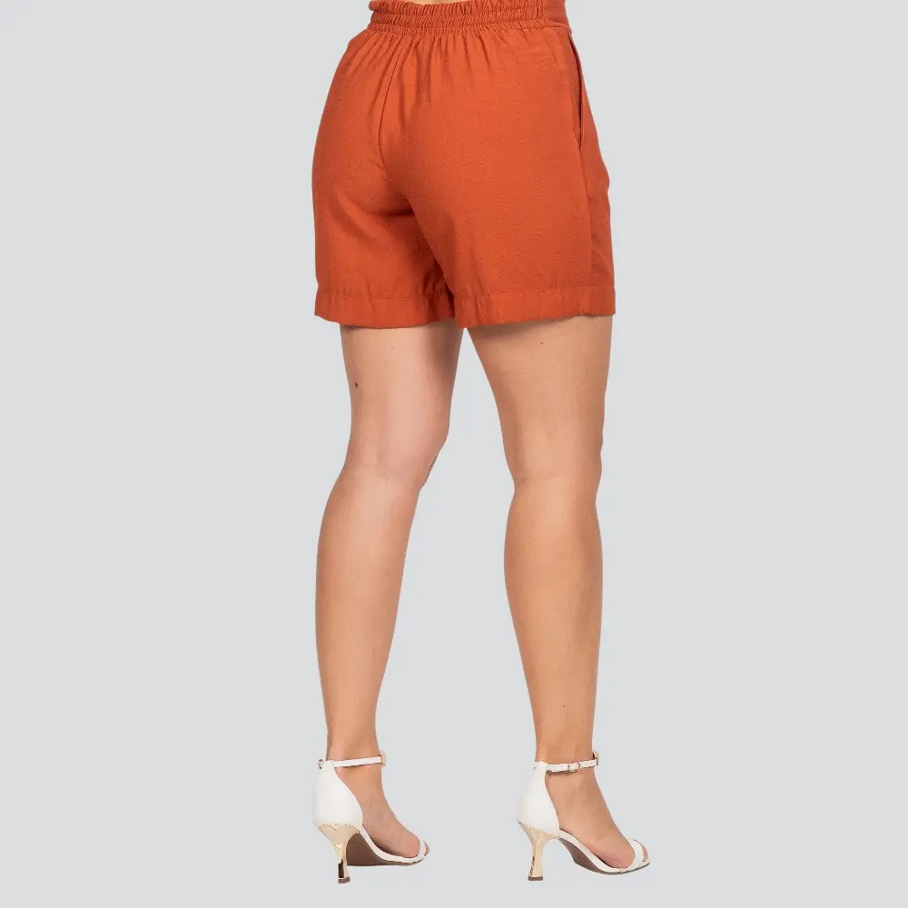 Shorts Feminino Alfaiataria com Elástico no Cós .5001465